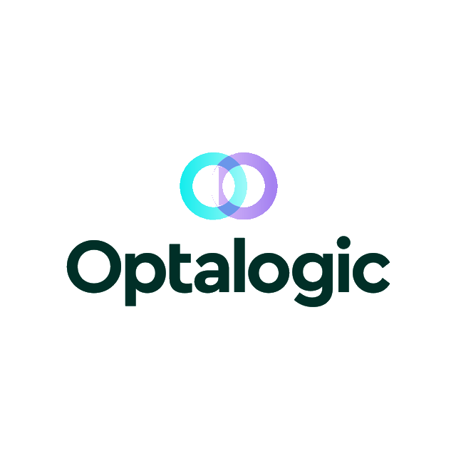 Optalogic.com logo, a brandable .com business name for sale