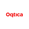 Oqtica.com logo, a brandable .com business name for sale