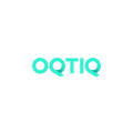 Oqtiq.com logo, a brandable .com business name for sale