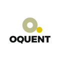 Oquent.com logo, a brandable .com business name for sale