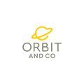 OrbitAndCo.com logo, a brandable .com business name for sale