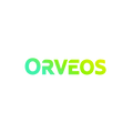 Orveos.com logo, a brandable .com business name for sale