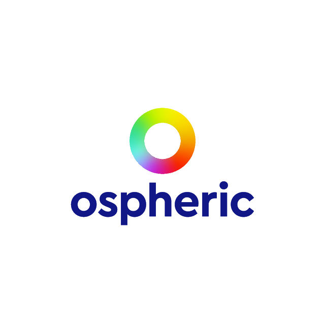 Ospheric.com logo, a brandable .com business name for sale