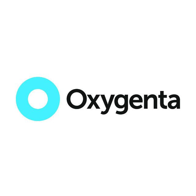 Oxygenta.com logo, a brandable .com business name for sale