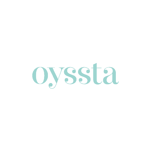 Oyssta.com logo, a brandable .com business name for sale