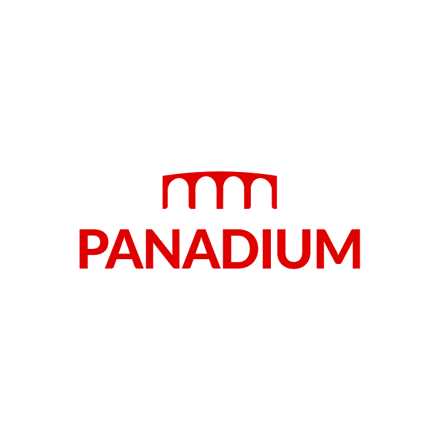 Panadium.com logo, a brandable .com business name for sale