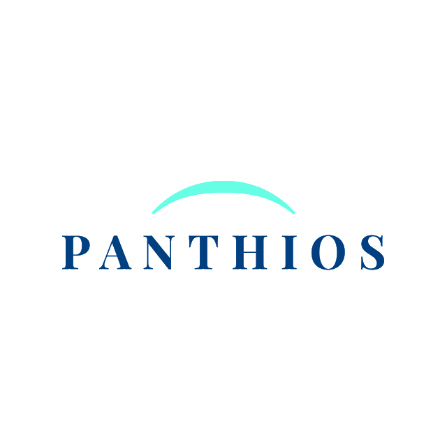 Panthios.com logo, a brandable .com business name for sale