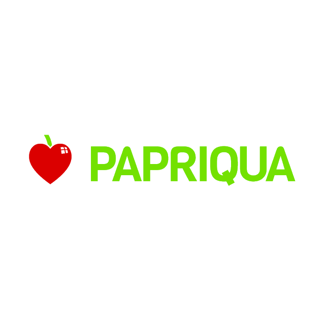 Papriqua.com logo, a brandable .com business name for sale