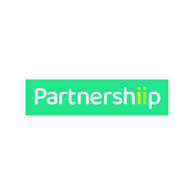 Partnershiip.com logo, a brandable .com business name for sale