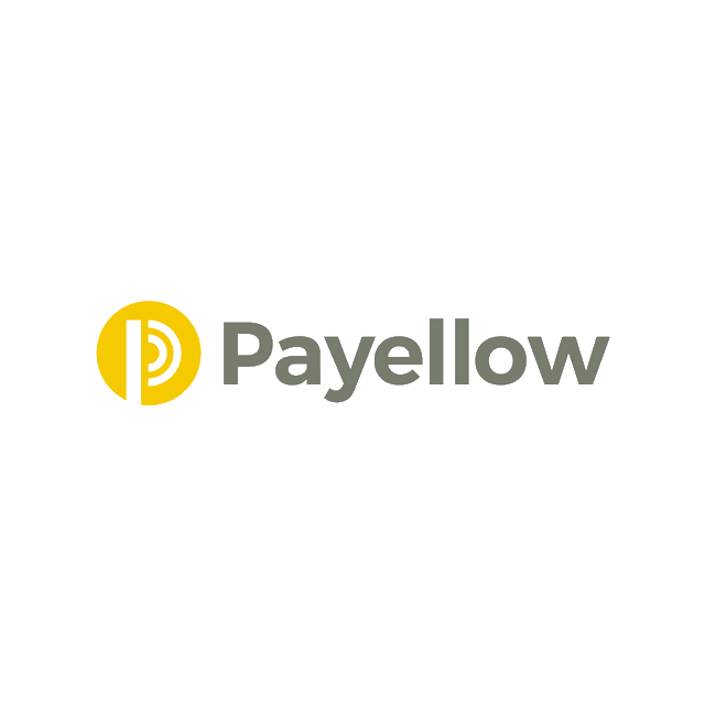Payellow.com logo, a brandable .com business name for sale