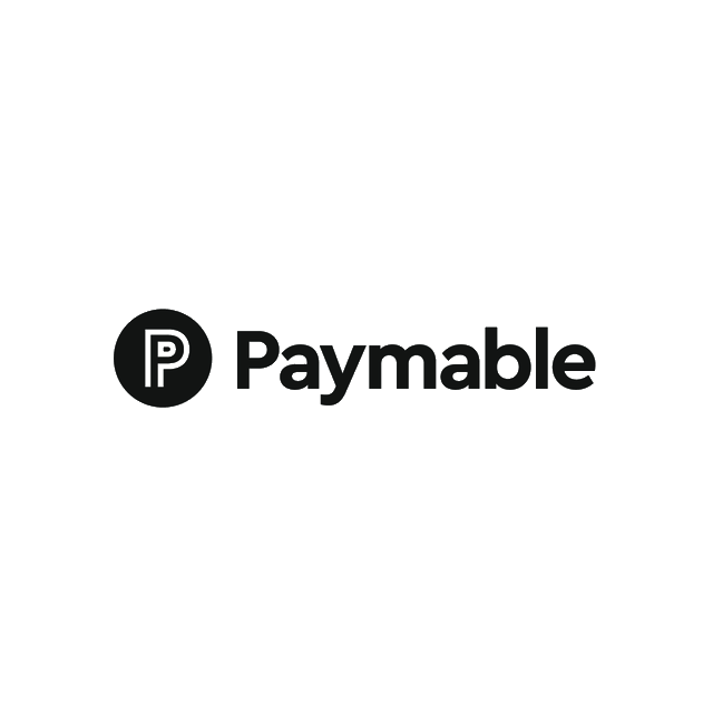Paymable.com logo, a brandable .com business name for sale