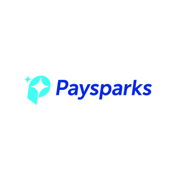 Paysparks.com logo, a brandable .com business name for sale