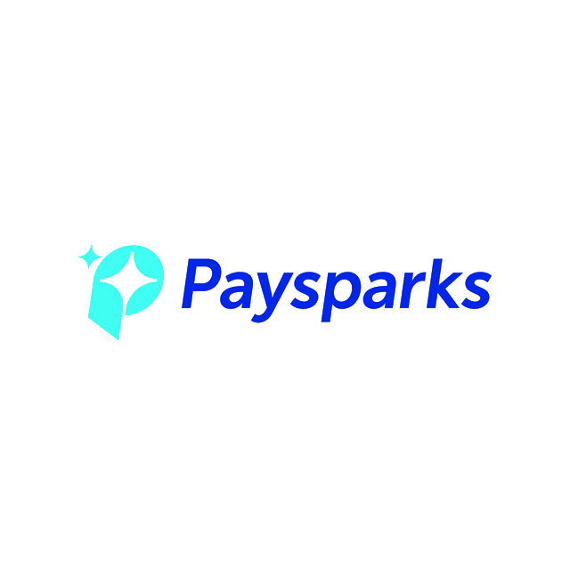 Paysparks.com logo, a brandable .com business name for sale