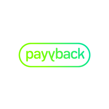 Payyback.com logo, a brandable .com business name for sale