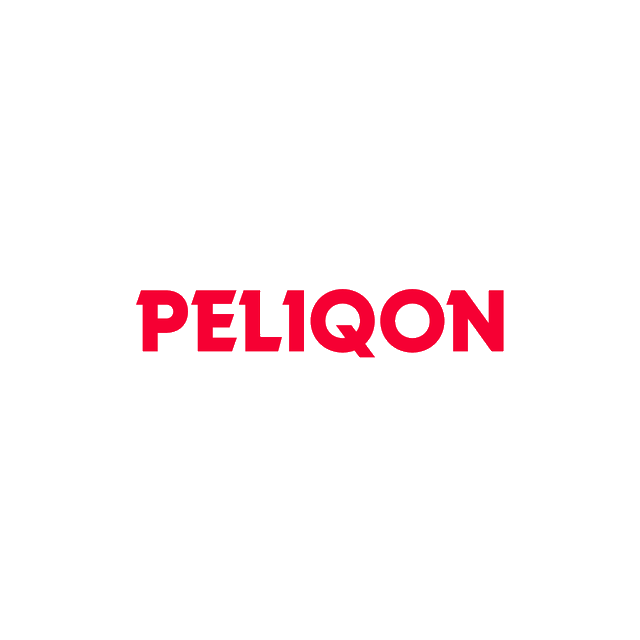 Peliqon.com logo, a brandable .com business name for sale