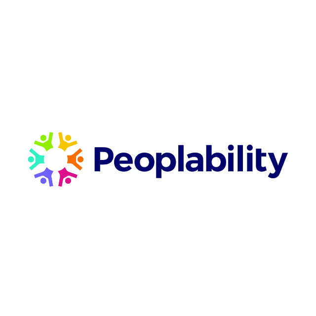 Peoplability.com logo, a brandable .com business name for sale