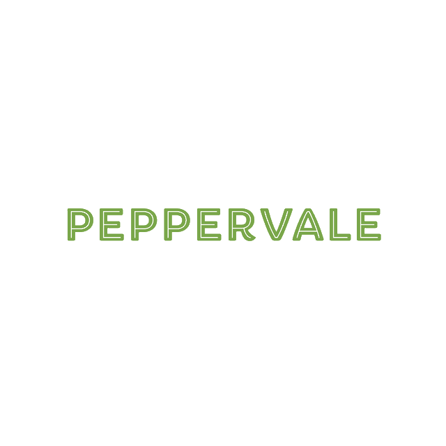Peppervale.com logo, a brandable .com business name for sale