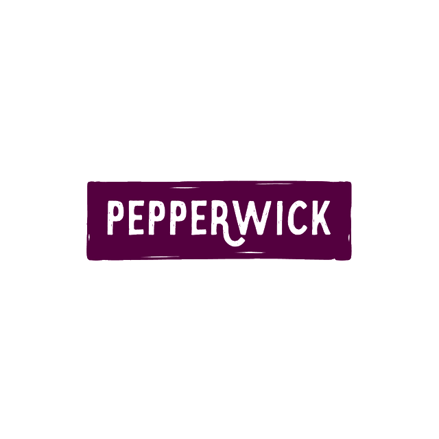 Pepperwick.com logo, a brandable .com business name for sale