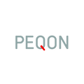 Peqon.com logo, a brandable .com business name for sale