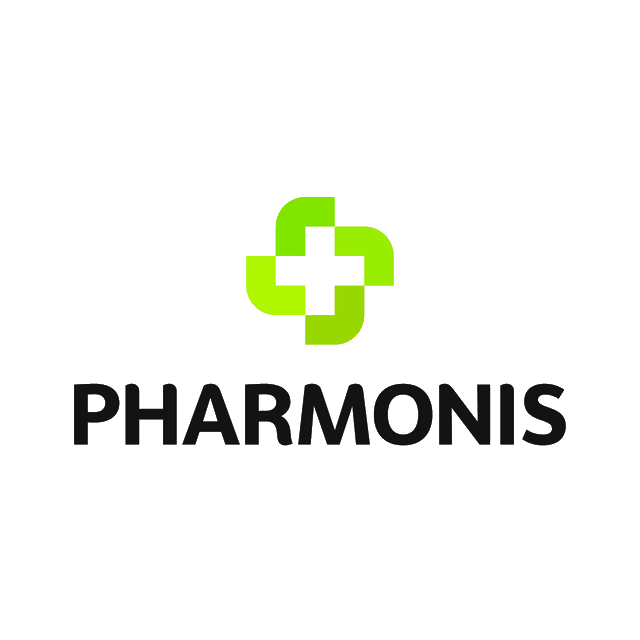 Pharmonis.com logo, a brandable .com business name for sale