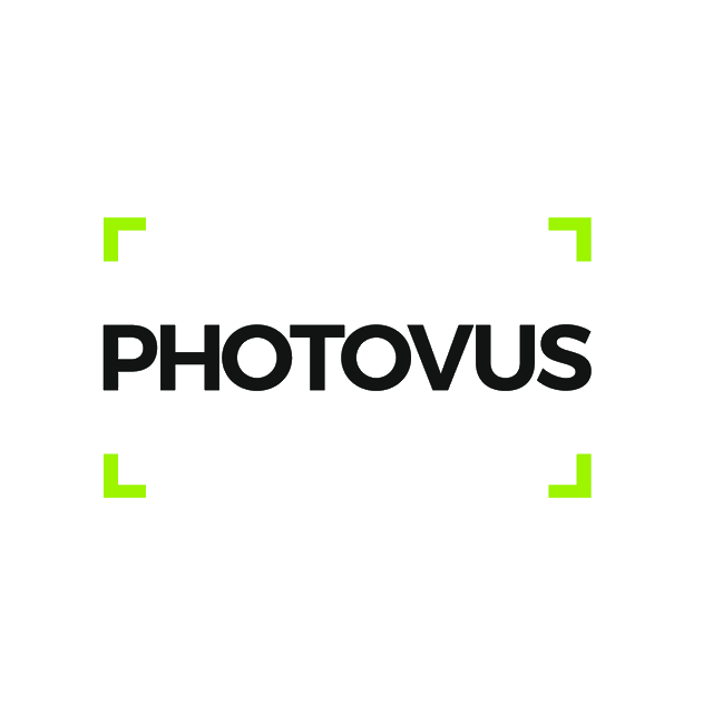 Photovus.com logo, a brandable .com business name for sale