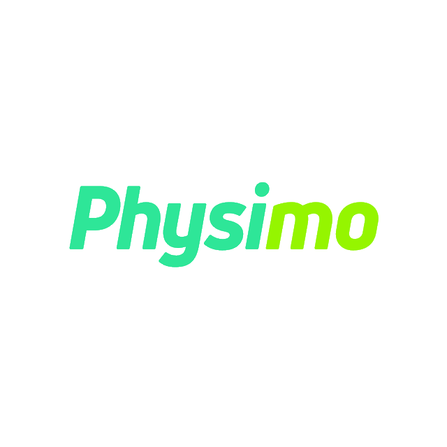 Physimo.com logo, a brandable .com business name for sale