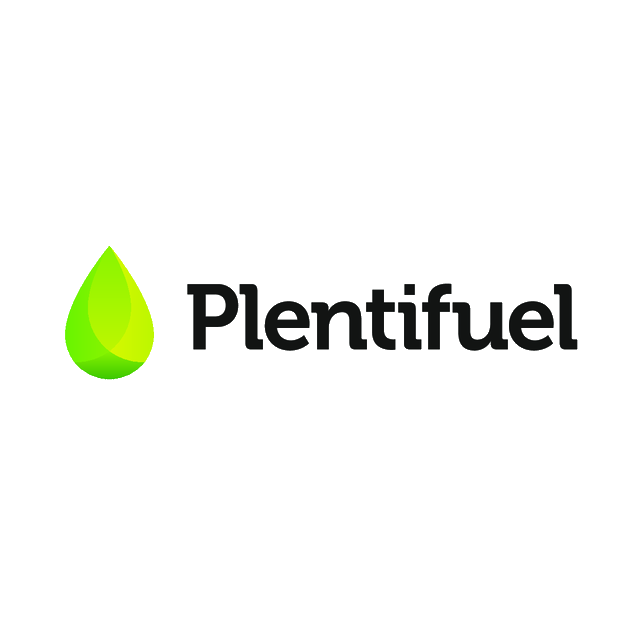 Plentifuel.com logo, a brandable .com business name for sale