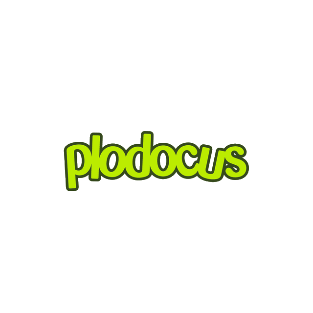 Plodocus.com logo, a brandable .com business name for sale