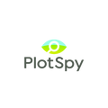 PlotSpy.com logo, a brandable .com business name for sale