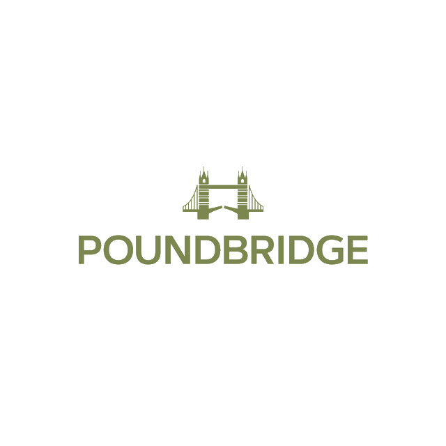 Poundbridge.com logo, a brandable .com business name for sale