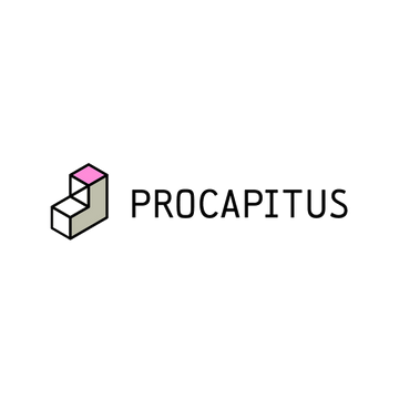 Procapitus.com logo, a brandable .com business name for sale