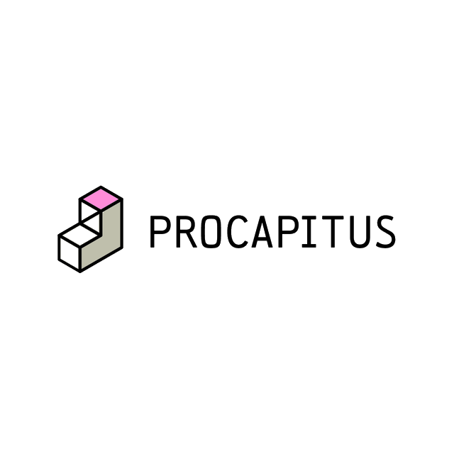 Procapitus.com logo, a brandable .com business name for sale