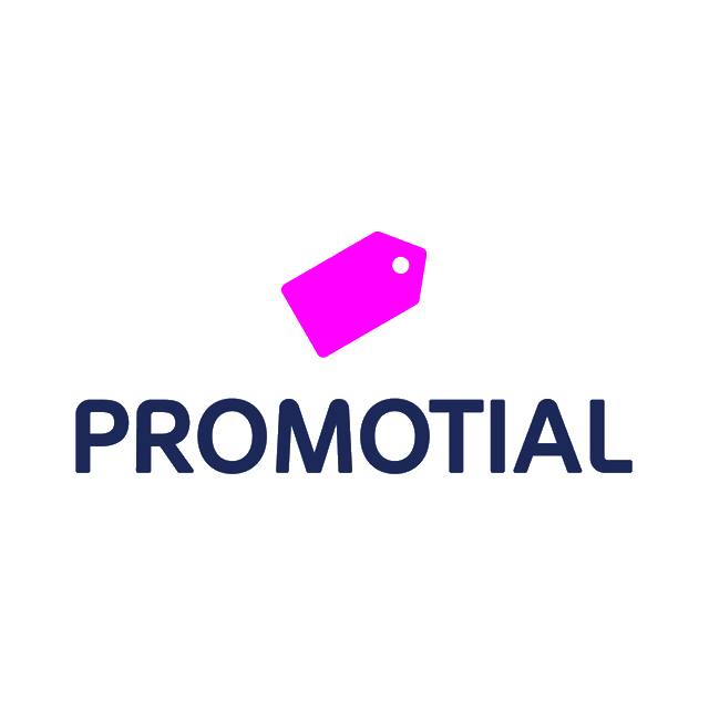Promotial.com logo, a brandable .com business name for sale