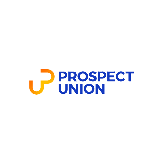 ProspectUnion.com logo, a brandable .com business name for sale