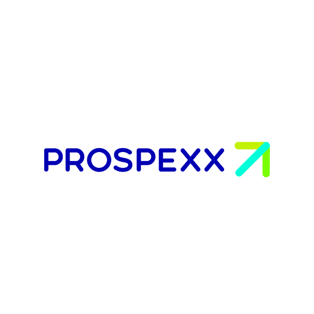 Prospexx.com logo, a brandable .com business name for sale