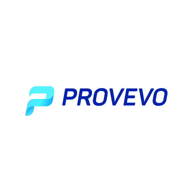 Provevo.com logo, a brandable .com business name for sale