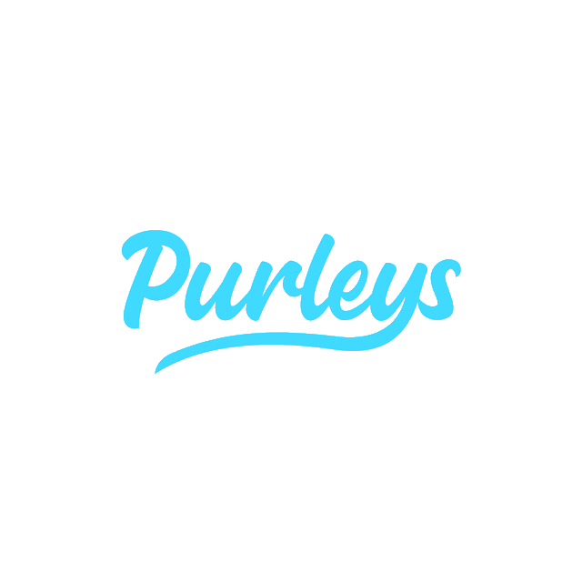 Purleys.com logo, a brandable .com business name for sale