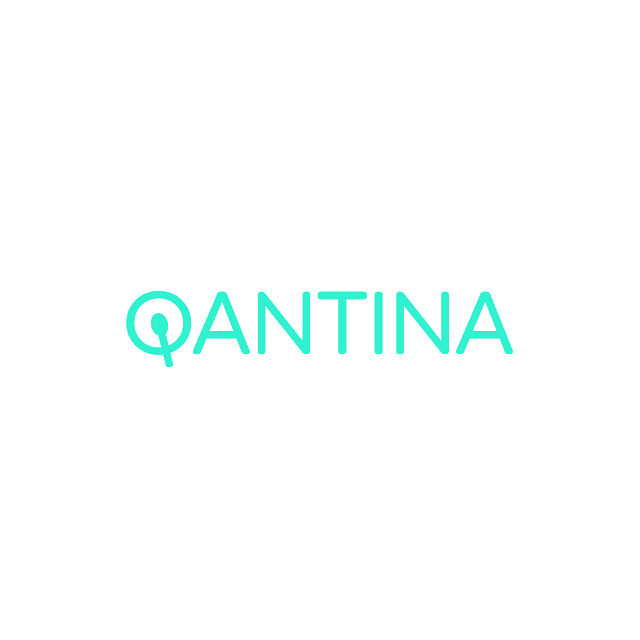 Qantina.com logo, a brandable .com business name for sale