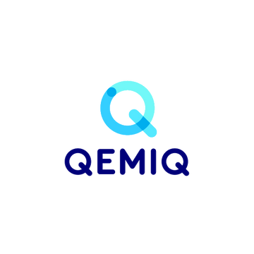 Qemiq.com logo, a brandable .com business name for sale
