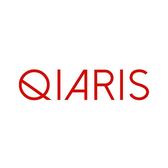 Qiaris.com logo, a brandable .com business name for sale