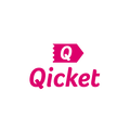 Qicket.com logo, a brandable .com business name for sale