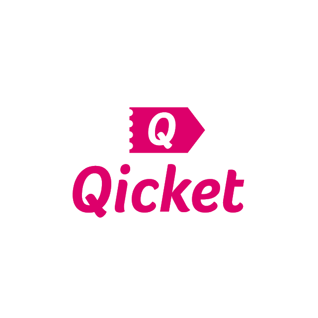 Qicket.com logo, a brandable .com business name for sale