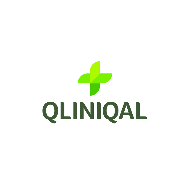 Qliniqal.com logo, a brandable .com business name for sale