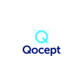 Qocept.com logo, a brandable .com business name for sale