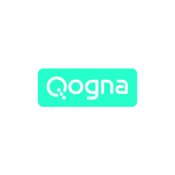 Qogna.com logo, a brandable .com business name for sale