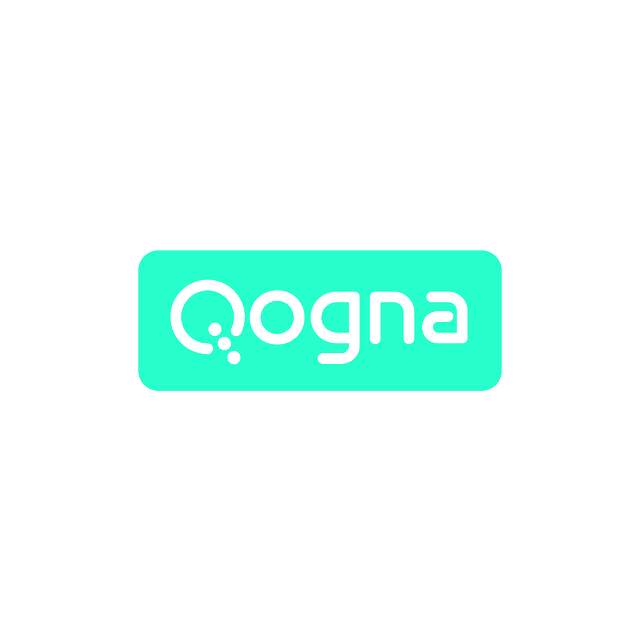 Qogna.com logo, a brandable .com business name for sale