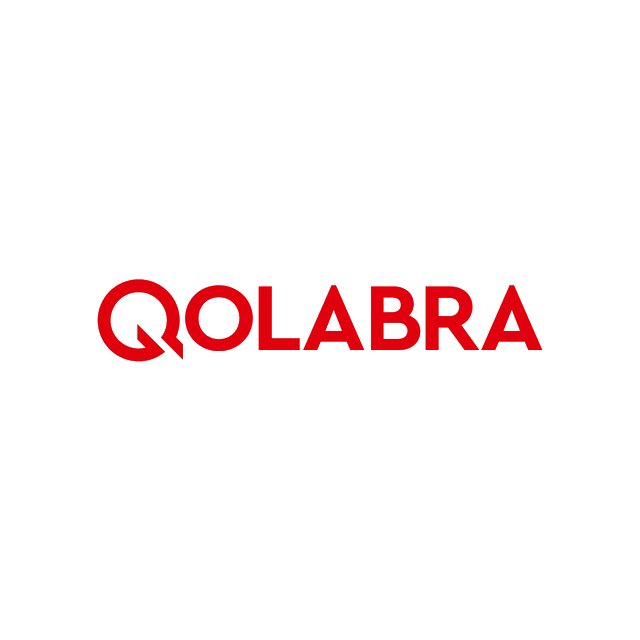 Qolabra.com logo, a brandable .com business name for sale