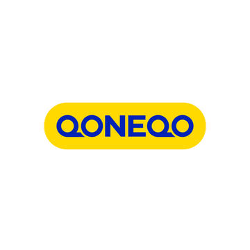Qoneqo.com logo, a brandable .com business name for sale
