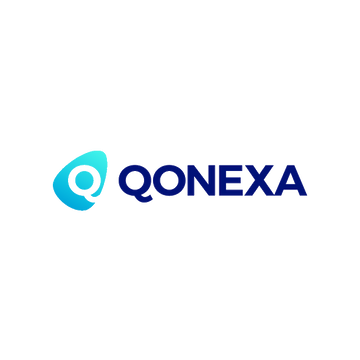 Qonexa.com logo, a brandable .com business name for sale