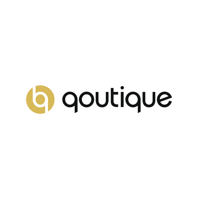 Qoutique.com logo, a brandable .com business name for sale
